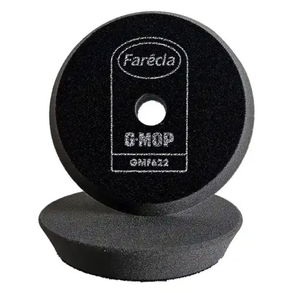Farécla G Mop "Finishing" Polierschwamm, konisch, schwarz, Ø 150 mm (2er Pack)